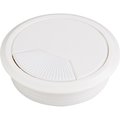 Hardware Resources White 3 Piece Adj. Spring Closure Grommet for 75 mm Diameter Hole 69000WH